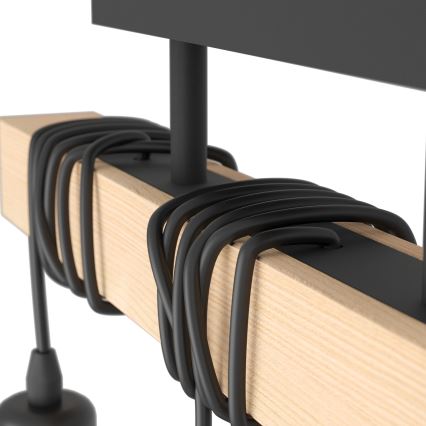 Eglo 55247 - LED Flush-Mount Chandelier TOWNSHEND 3xE27/60W/230V