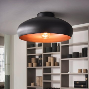 Eglo 55248 - Ceiling light MOGANO 1xE27/60W/230V black