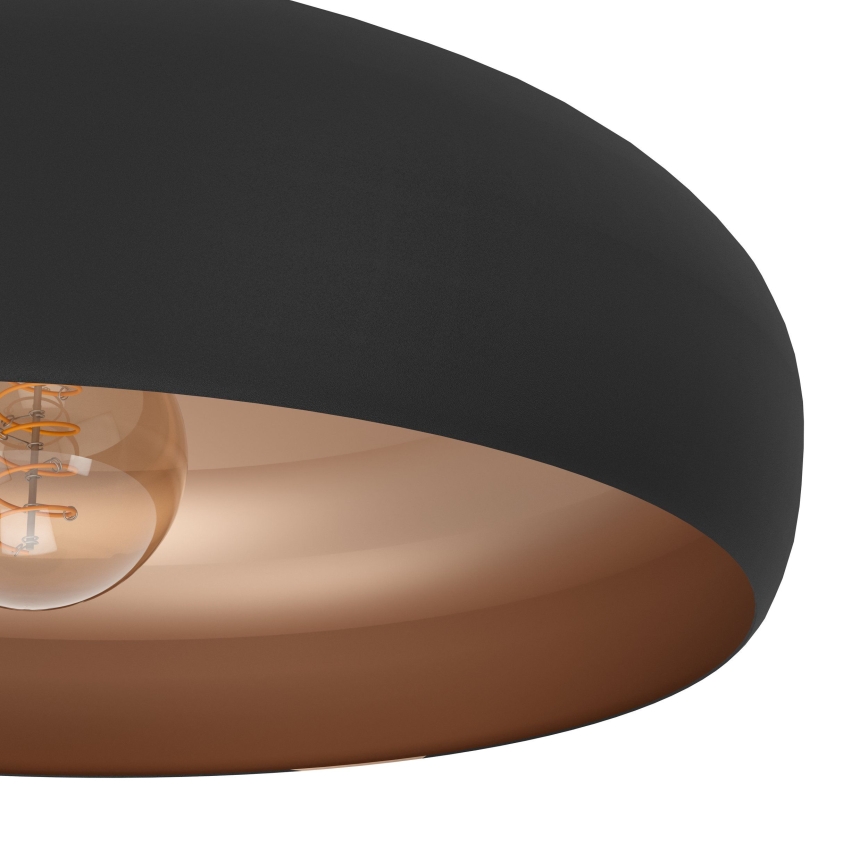 Eglo 55248 - Ceiling light MOGANO 1xE27/60W/230V black