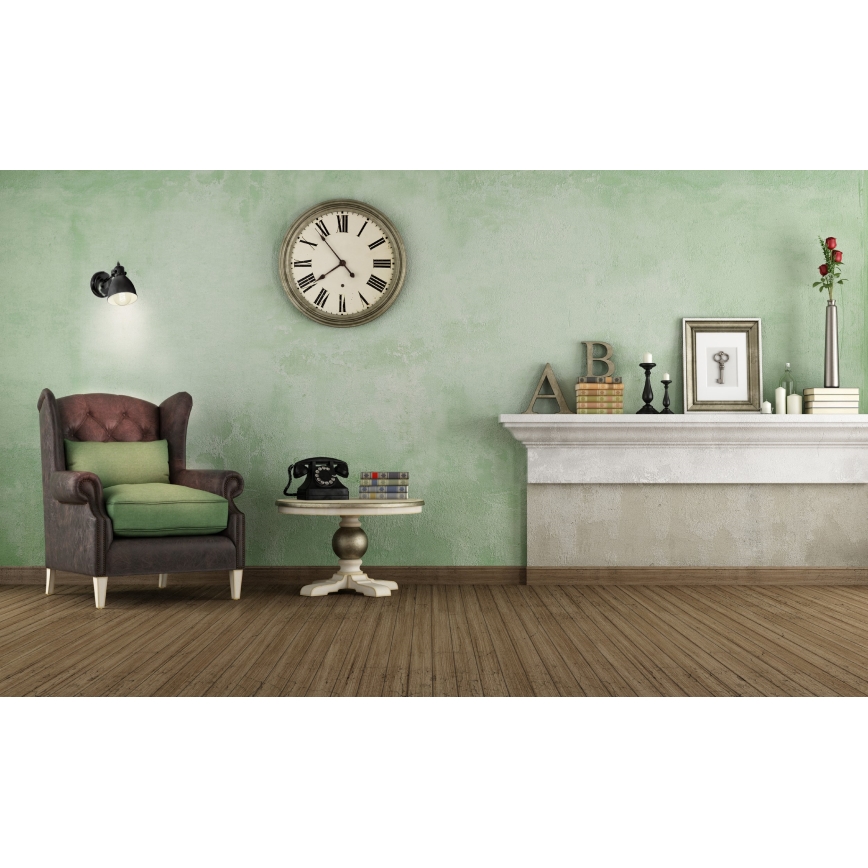 Eglo 55261 - PRIDDY wall lamp 1xE27/40W/230V black