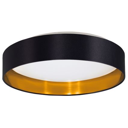 Eglo 55267 - MASERLO LED Ceiling Light, 16W/230V, 3000K, Ø 40.5 cm, black/copper