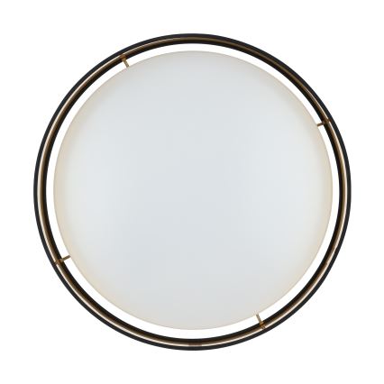 Eglo 55267 - MASERLO LED Ceiling Light, 16W/230V, 3000K, Ø 40.5 cm, black/copper