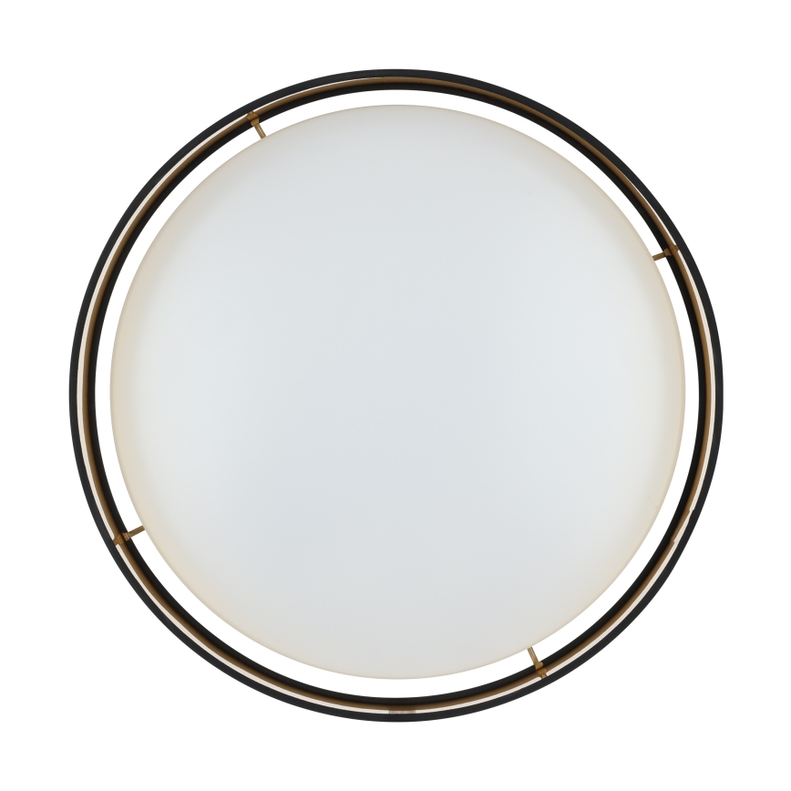 Eglo 55267 - MASERLO LED Ceiling Light, 16W/230V, 3000K, Ø 40.5 cm, black/copper