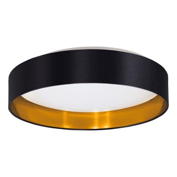 Eglo 55267 - MASERLO LED Ceiling Light, 16W/230V, 3000K, Ø 40.5 cm, black/copper
