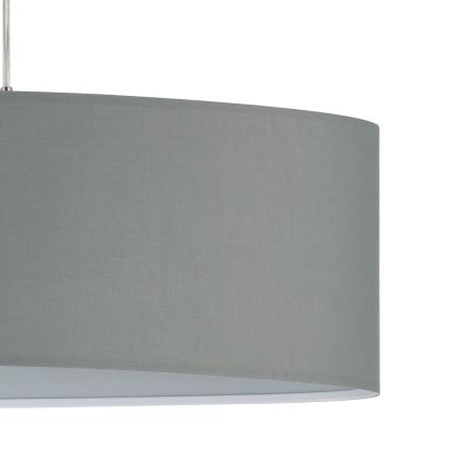 Eglo 55276 - PASTERI cable pendant light 1xE27/60W/230V grey