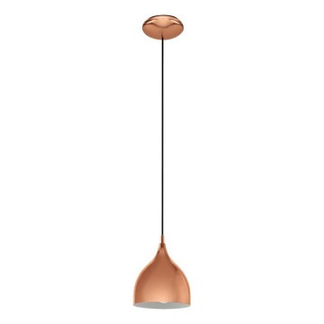 Eglo 55284 - CORETTO cable-suspended pendant 1xE27/60W/230V copper finish