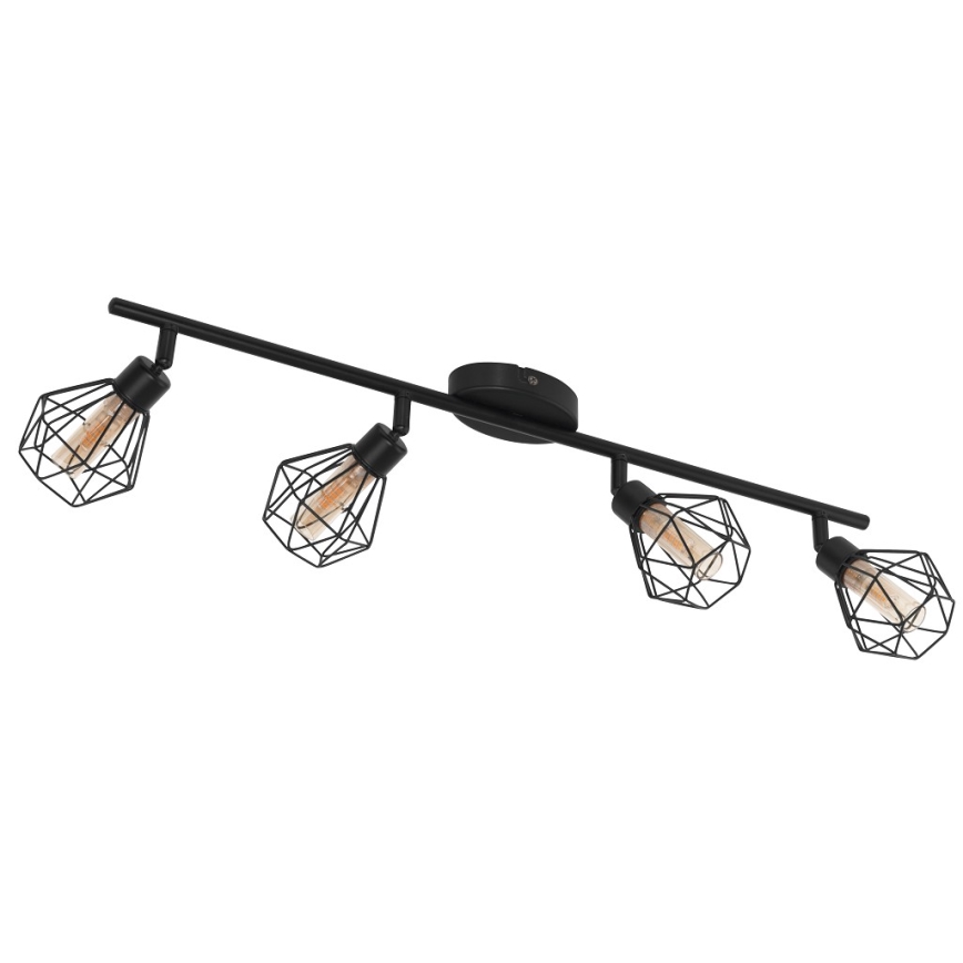 Eglo 55301 - ZAPATA LED Spotlight 4xG9/3W/230V Black