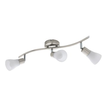 Eglo 55426 - LED 3-light spotlight 3xE14/4W/230V matte chrome