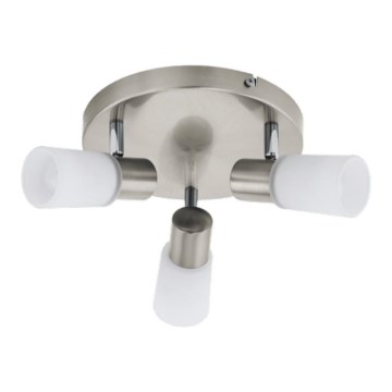 Eglo 55428 - LED spotlight 3xE14/4W/230V Ø 21 cm matte chrome