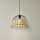 Eglo 55709 - Chandelier on a string ANWICK 1xE27/40W/230V rattan