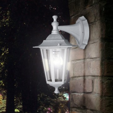 Eglo 55764 - LED outdoor wall light 1xE27/4W/230V IP44 white