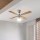 Eglo 56035 - LED Ceiling Fan 1 x E27, 4.9W, 230V, 3000K, Ø 106.6 cm