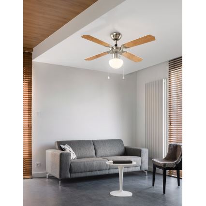 Eglo 56035 - LED Ceiling Fan 1x E27 / 4.9W / 230V, 3000K, dia. 106.6 cm