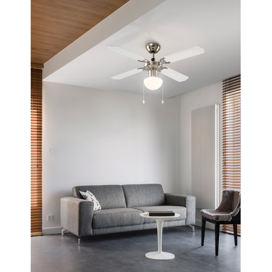 Eglo 56035 - LED Ceiling Fan 1x E27 / 4.9W / 230V, 3000K, dia. 106.6 cm