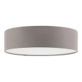 Eglo 56606 - LED ceiling light 2xE27/11W/230V, Ø 38 cm, grey