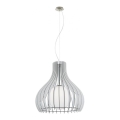 Eglo 61716 - Chandelier on a string TINDORI 1xE27/60W/230V d. 60 cm white