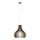 Eglo 61917 - Chandelier on a string TINDORI 1xE27/60W/230V d. 38 cm brown