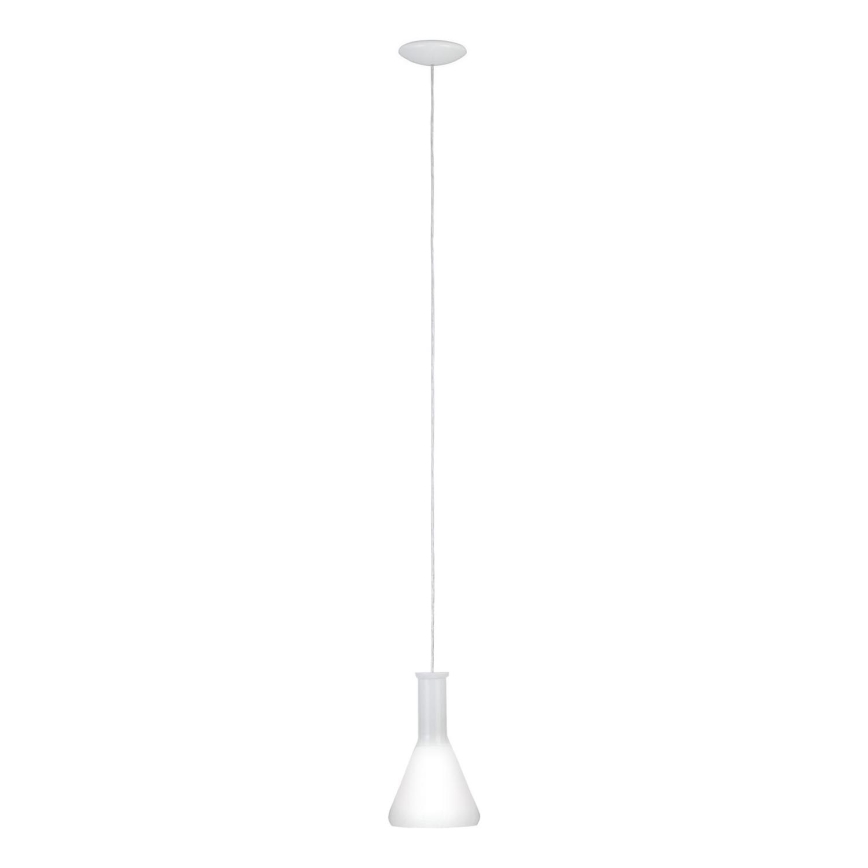 Eglo 62264 - Chandelier on a string PASCOA PRO 1xE27/60W/230V 16,8 cm white