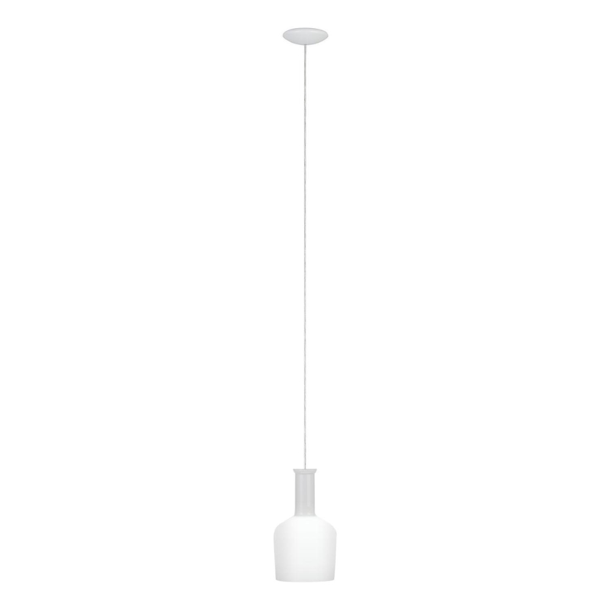 Eglo 62265 - Chandelier on a string PASCOA PRO 1xE27/60W/230V 15,6 cm white