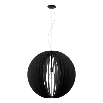 Eglo 63254 - Chandelier on a string COSSANO PRO 1xE27/60W/230V d. 70 cm black