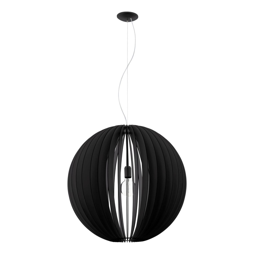 Eglo 63254 - Chandelier on a string COSSANO PRO 1xE27/60W/230V d. 70 cm black