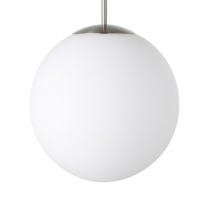 Eglo 63269 - PIEDALE pendant lamp on cable, 1x E27/60W/230V, Ø 35 cm, matte chrome