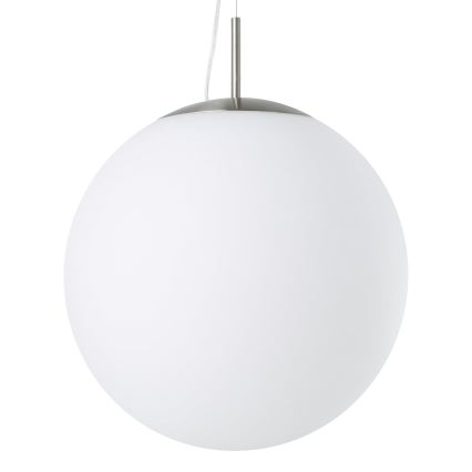 Eglo 63271 - Cable-hung pendant PIEDALE 1x E27/60W/230V Ø 43 cm matte chrome