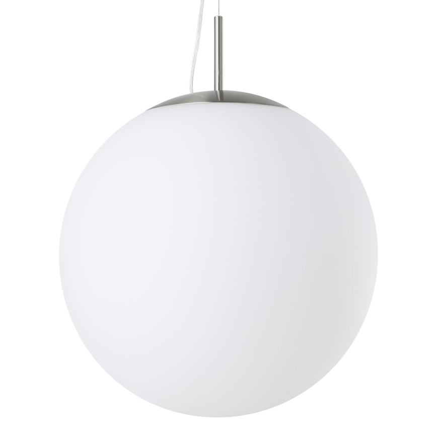 Eglo 63271 - Cable-hung pendant PIEDALE 1x E27/60W/230V Ø 43 cm matte chrome