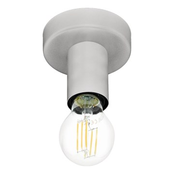 Eglo 64106 - Ceiling light IGUALA 1xE27/40W/230V grey