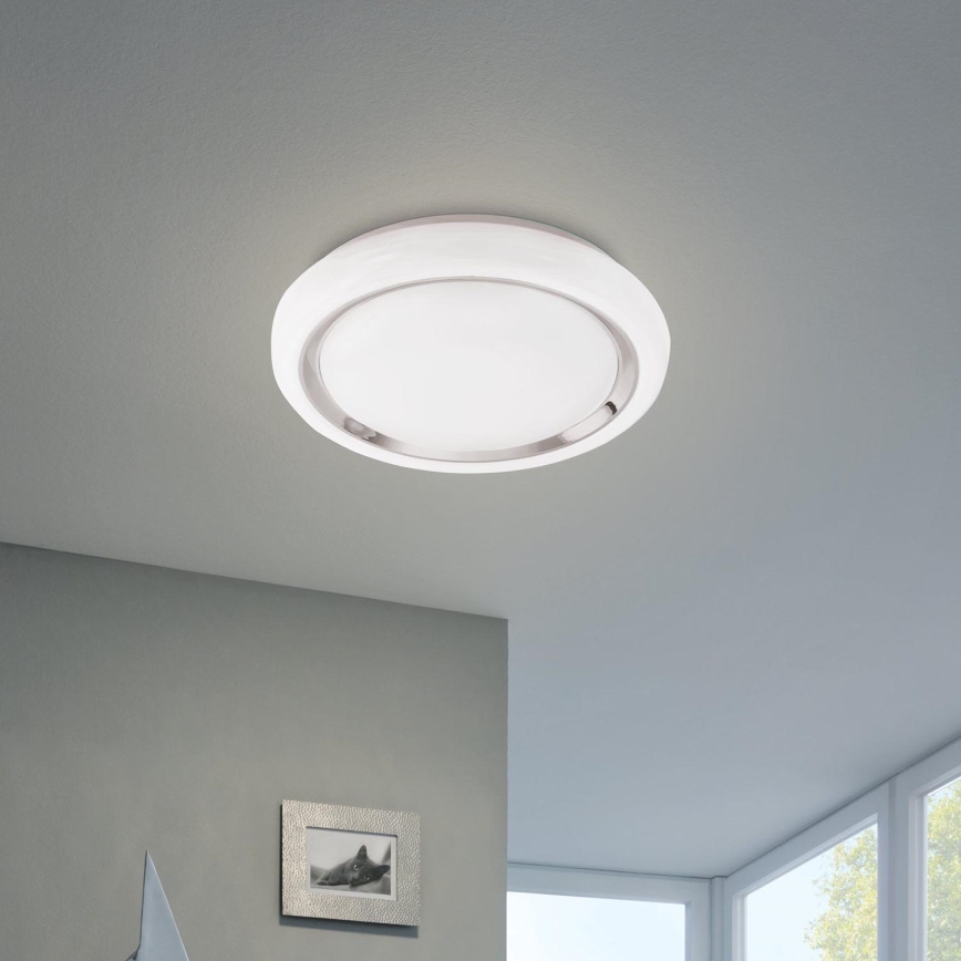 Eglo 64529 - LED RGBW Dimmable ceiling light CAPASSO-C LED/17W/230V white