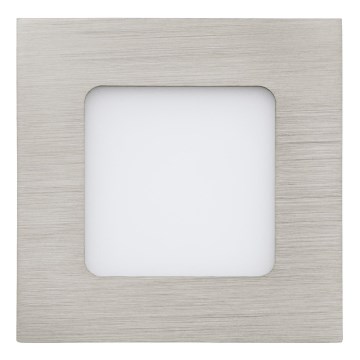 Eglo 64597 - LED Recessed light FUEVA 1 PRO LED/2,7W/230V 3000K 8,5x8,5 cm matte chrome