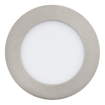 Eglo 64603 - LED Recessed light FUEVA 1 PRO LED/6,6W/230V 3000K d. 12 cm matte chrome