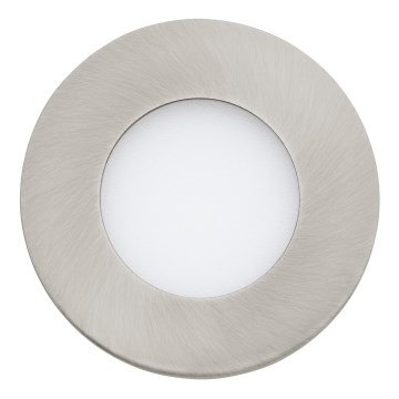 Eglo 64621 - LED Recessed light FUEVA 1 PRO LED/2,7W/230V 3000K d. 8,5 cm matte chrome