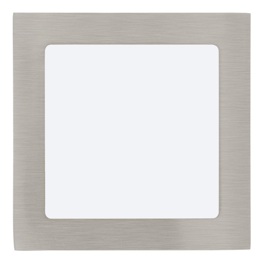 Eglo 64626 - LED Recessed light FUEVA 1 PRO LED/10,9W/230V 3000K 17x17 cm matte chrome