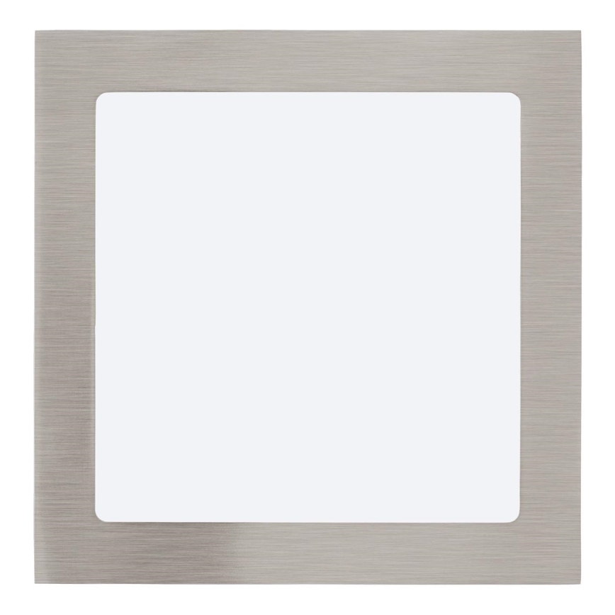 Eglo 64637 - LED Recessed light FUEVA 1 PRO LED/16W/230V 3000K 22,5x22,5 cm matte chrome