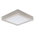 Eglo 64721 -LED Ceiling light FUEVA PRO LED/19W/230V 4000K 22,5x22,5 cm matte chrome