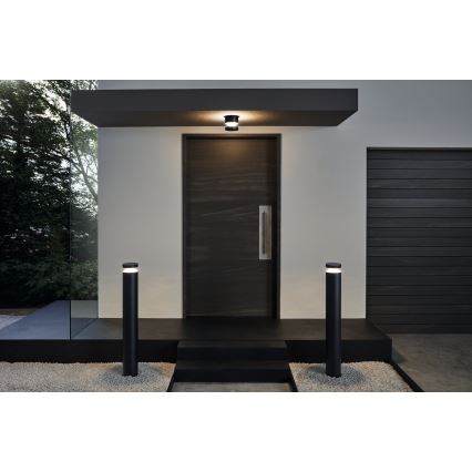 Eglo 65038 - MELZO PRO LED Outdoor Wall Light, 11W, 230V, 3000K (warm white), IP44, Black