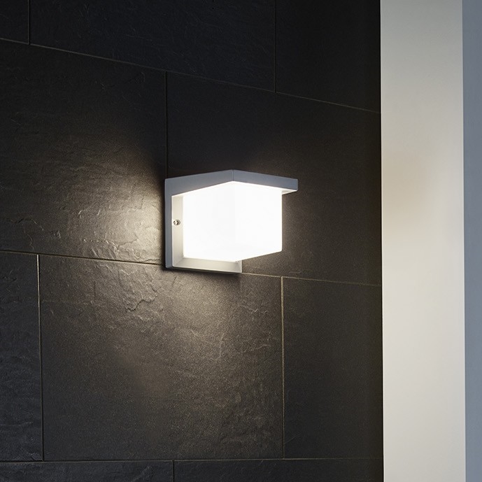 Eglo 65045 - LED Outdoor wall light DESELLA PRO LED/10W/230V IP54 silver