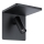 Eglo 67563 - LED Wall light with a shelf CIGLIE LED/8,1W/230V black