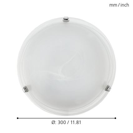 Eglo - Ceiling light 1xE27/60W/230V