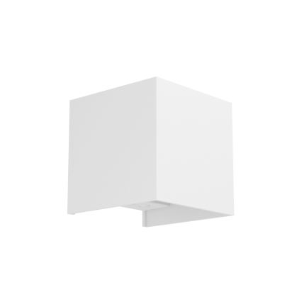 Eglo - Dimmable LED Rechargeable Outdoor Wall Light with Motion and Dusk Sensor, LED 2.2W/5V, IP44, White