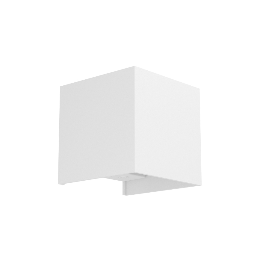 Eglo - Dimmable LED Rechargeable Outdoor Wall Light with Motion and Dusk Sensor, LED 2.2W/5V, IP44, White