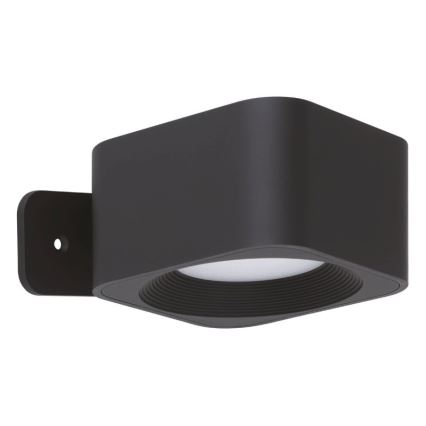 Eglo - LED Dimmable Rechargeable Touch-Operated Wall Light LED/5W/5V 2700/4000/6500K 2000 mAh Black