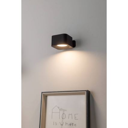 Eglo - LED Dimmable Rechargeable Touch-Operated Wall Light LED/5W/5V 2700/4000/6500K 2000 mAh Black
