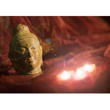 Eglo 75039 - LED Glowing decorative picture BUDDHA 3xLED/0,02W/2xAA 30x45 cm