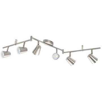 Eglo 75218 - TRAVALE LED spotlight 6xGU10/3W/230V polished chrome