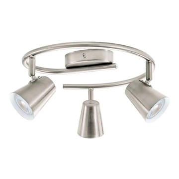 Eglo 75219 - LED spotlight TRAVALE 3xGU10/3W/230V matte chrome