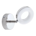 Eglo 75238 - LED wall-mounted spotlight ODERZO LED/3.8W/230V polished chrome