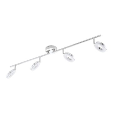 Eglo 75242 - ODERZO LED spotlight 3xLED/3.8W/230V polished chrome