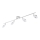 Eglo 75242 - ODERZO LED spotlight 3xLED/3.8W/230V polished chrome